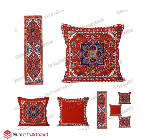 فروش عمده ست کوسن و رانر رومیزی سنتی