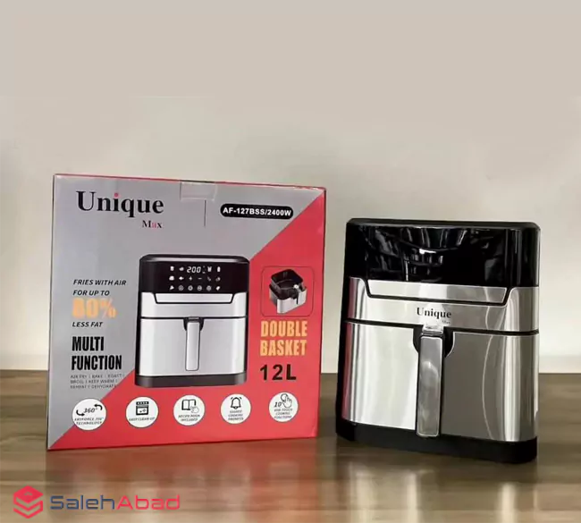 فروش عمده سرخ کن بدون روغن ۱۲ لیتری UNIQUE