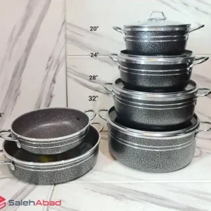 فروش عمده سرویس قابلمه 10 پارچه اسبیکو