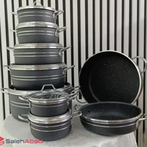 فروش عمده سرویس قابلمه 16 پارچه گرانیتی ESBICO