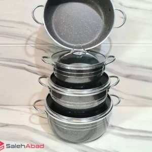 فروش عمده سرویس قابلمه 7 پارچه گرانیتی ESBICO