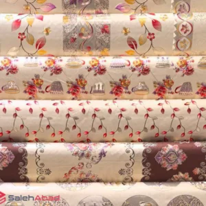 فروش عمده سفره رومیزی پشت پارچه ای متری