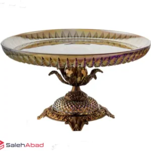 فروش عمده ظرف شیرینی خوری شامپاینی گرد