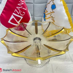 فروش عمده شیرینی خوری شامپاینی لب طلا