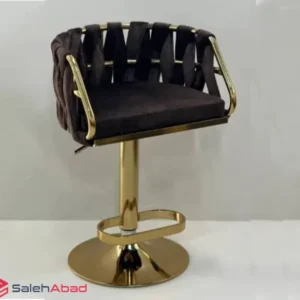 فروش عمده صندلی کنار اپن پایه طلایی