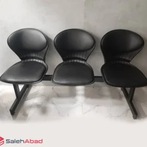 فروش عمده صندلی انتظار صدفی سه نفره