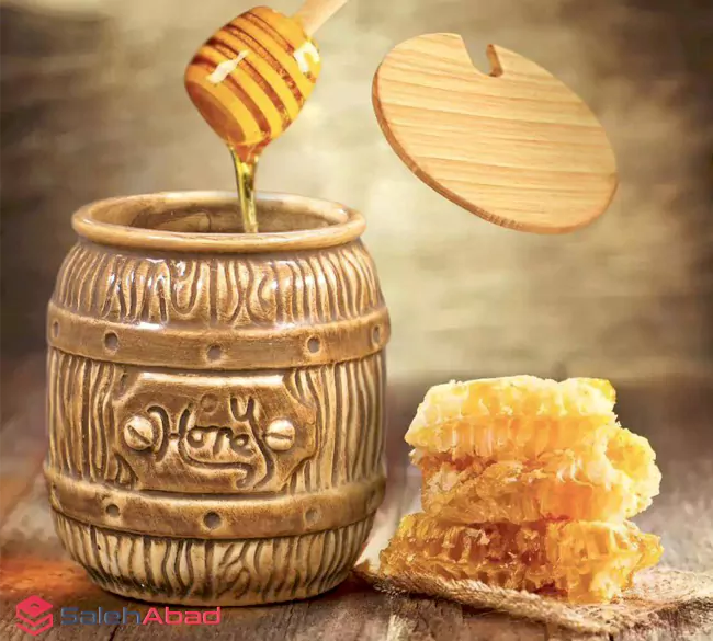 فروش عمده عسل خوری مدل بشکه درب چوبی