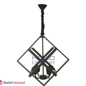 فروش عمده لوستر فلزی مدل ستاره 4 شعله
