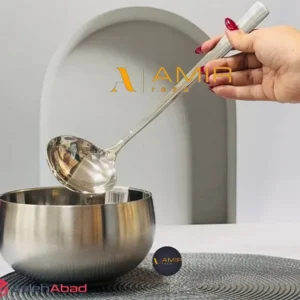 فروش عمده ملاقه بزرگ استیل UNIQUE