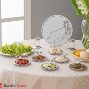 فروش عمده هفت سین فلزی طرح گوزن 10 تکه