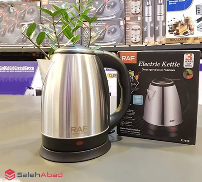 فروش عمده کتری برقی استیل راف مدل R-7816