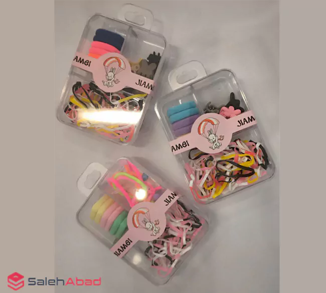 فروش عمده بسته کش و گیره مو بچگانه