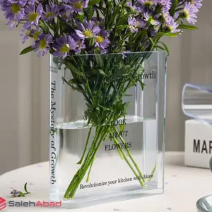 فروش عمده گلدان شیشه ای مدل کتابی