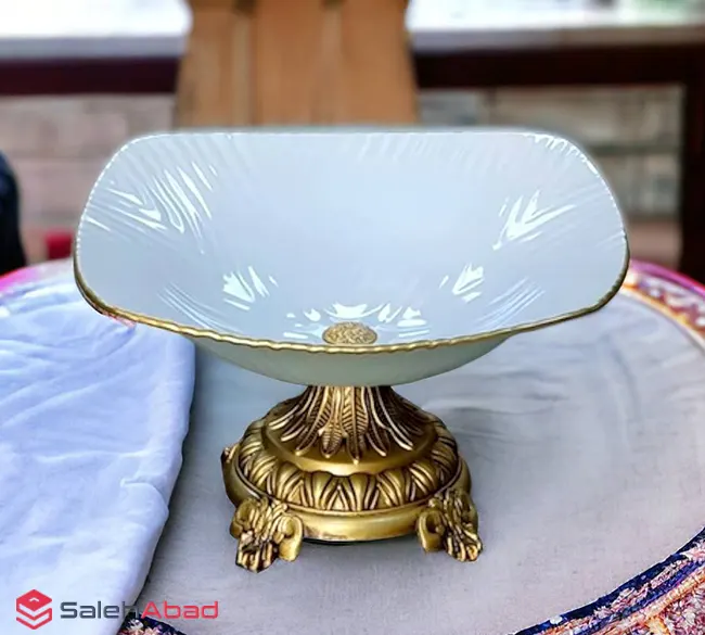 فروش عمده آجیل خوری مربع لب طلا بک استون