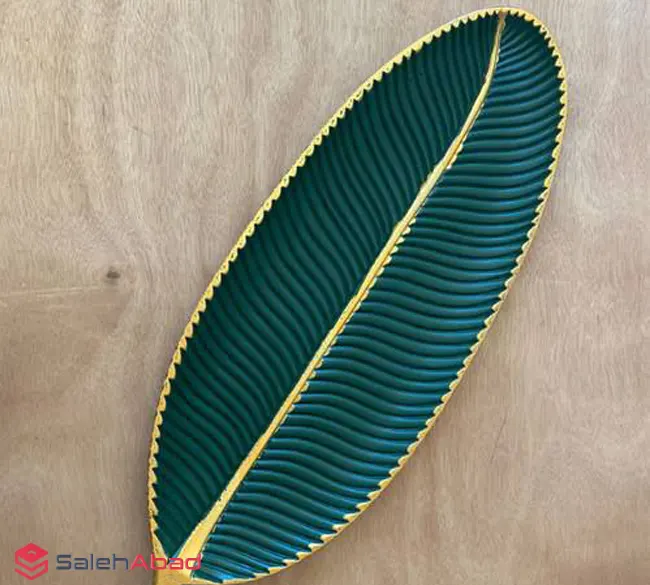 فروش عمده ظرف اردو خوری چوبی برگ