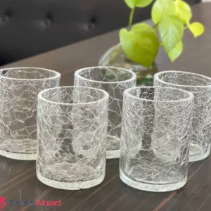 فروش عمده حباب یدک شمعدان آبگز استوانه‌ ای