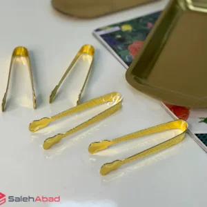 فروش عمده انبر یخ گیر استیل طلایی
