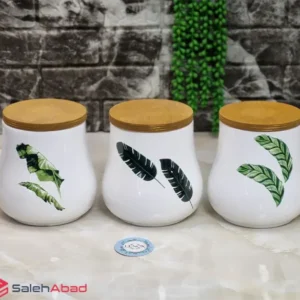 فروش عمده بانکه سرامیکی برگ 3 تایی تانگو