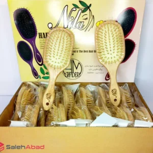 فروش عمده برس مو چوبی بزرگ
