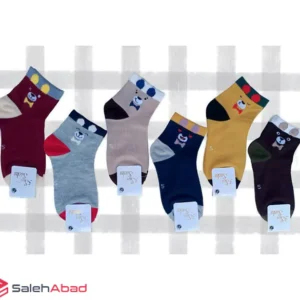 فروش عمده جوراب بچگانه طرح تدی