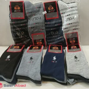 فروش عمده جوراب مردانه ساق بلند حسام