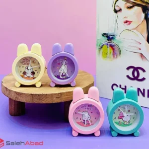 فروش عمده ساعت رومیزی کوچک طرح خرگوش