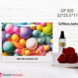 فروش عمده ساک دستی هدیه طرح توپ رنگی