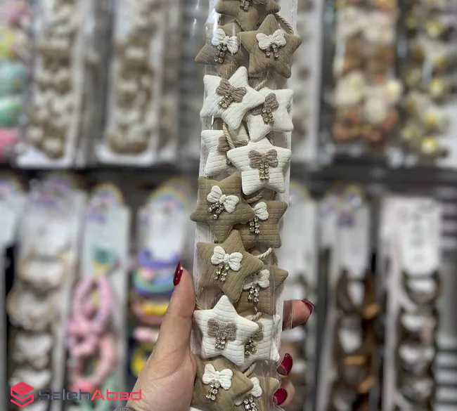 فروش عمده کش مو دخترانه طرح ستاره