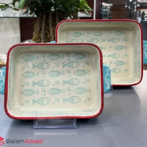 فروش عمده تابه سرامیکی مستطیل ماهی DANNY HOME