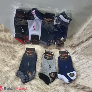 فروش عمده جوراب مچی مردانه طرح نایک