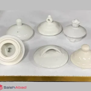 فروش عمده درب یدکی قوری چینی سفید