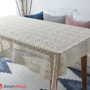 فروش عمده رومیزی ناهارخوری قلاب بافی
