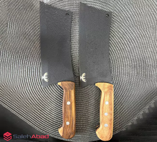 فروش عمده ساطور بزرگ دسته چوبی