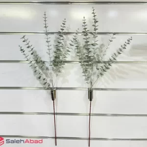 فروش عمده بوته مصنوعی شمشاد برفی 5 شاخه