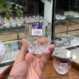 فروش عمده لیوان شیشه ای طرح تایملس DELISOGA