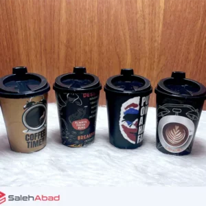 فروش عمده لیوان کافی پلاستیکی 350 میل