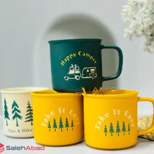 فروش عمده ماگ سرامیکی رنگی طرح دار
