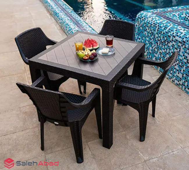 فروش عمده میز 4 نفره رایکا هوم کت