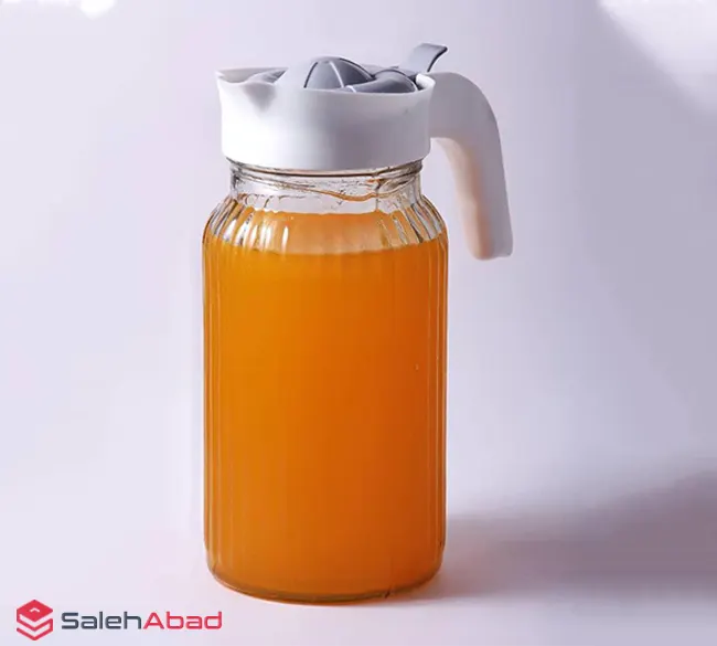 فروش عمده پارچ آب بلور درب دار دنیز