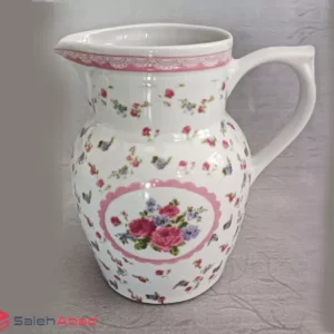 فروش عمده پارچ آب سرامیکی طرح گل