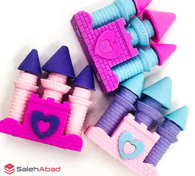 فروش عمده پاک کن فانتزی طرح قلعه