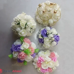 فروش عمده پشت دری دسته گل رز مصنوعی