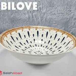 فروش عمده کاسه سالاد چینی اشکی 21 سانتی