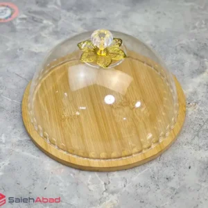 فروش عمده ظرف کاپ کیک بامبو طرح گلدار