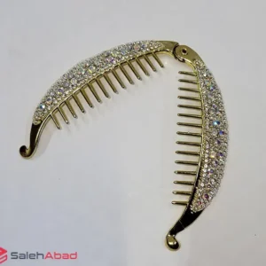 فروش عمده کلیپس مو آبشاری نگین دار