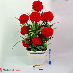 فروش عمده گلدان گل مصنوعی داوودی 13 شاخه