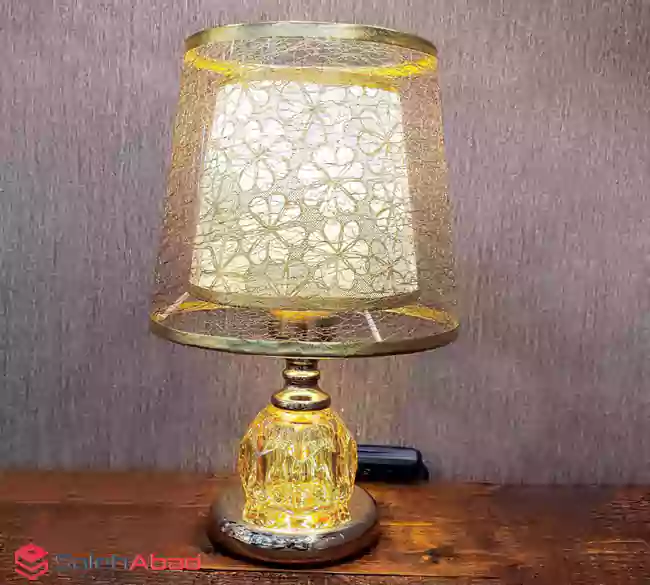 فروش عمده آباژور کنار تخت کریستالی