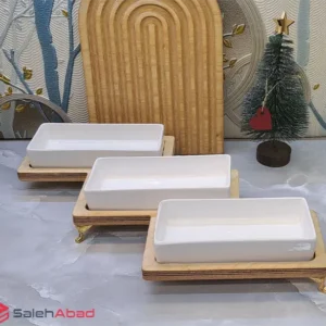 فروش عمده اردو خوری زیره چوبی 3 خانه