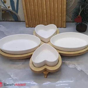 فروش عمده اردو خوری زیره چوبی 4 خانه