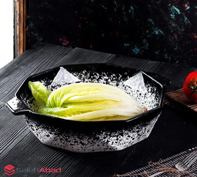 فروش عمده تابه مرغ سرامیکی مدل الماسی